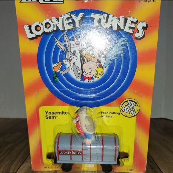 ERTL Looney Tunes Yosemite Sam Vintage Die-cast Metal Train Car 1989 - Picture 5 of 5